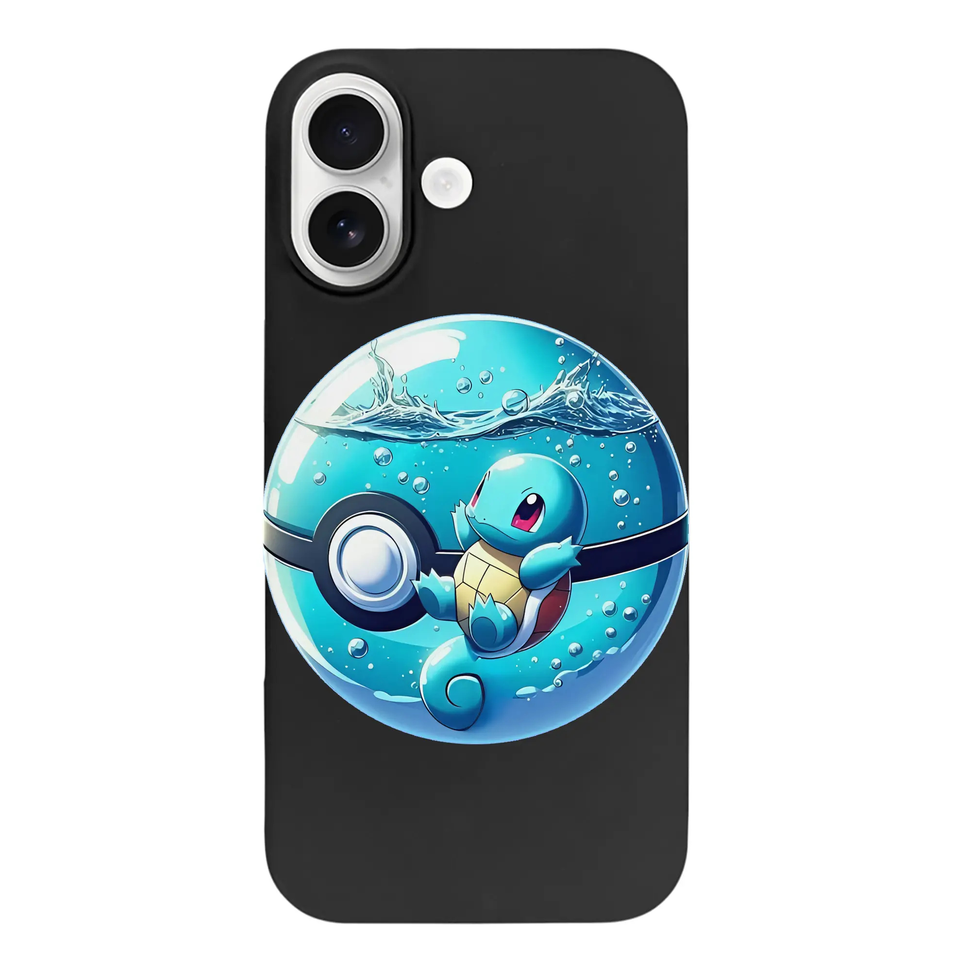 ポケモン グッズ,ゼニガメ - iPhone 17 シリーズ シリコンケース 薄型 耐衝撃 指紋防止 ソフトタッチカバー 精密フィット 傷防止 保護ケース iPhone 17/17 Air/17 Pro/17 Pro Max 対応